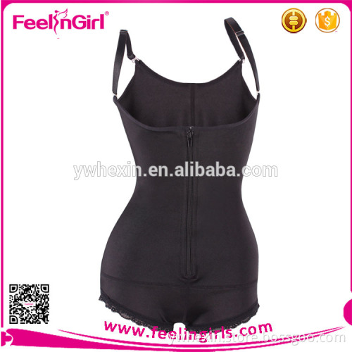 Wholesale Black Underbust Waist Cincher Jumpsuit Body Shaper Slimming